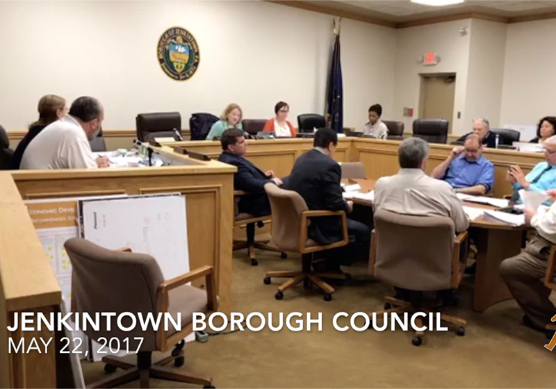 Watch the Jenkintown Borough Council Meeting, May 22, 2017